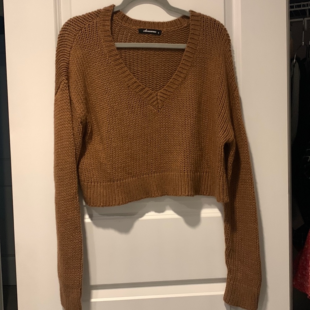 Cropped sweater